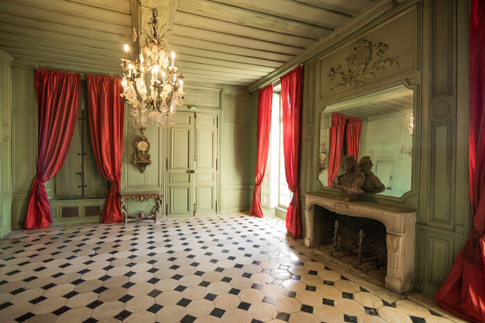 Détail d'intérieur du Château de Nandy