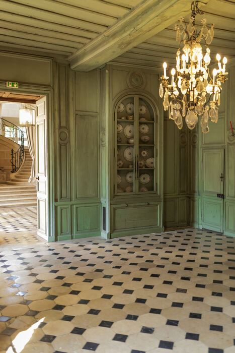 Détail d'intérieur du Château de Nandy