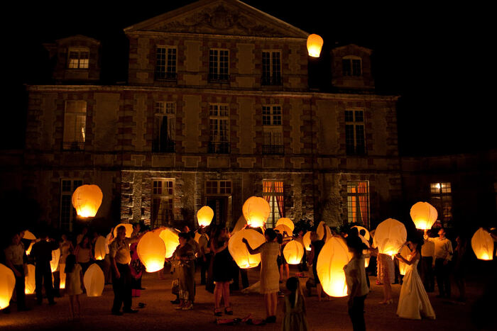 Réception de mariage au Château de Nandy