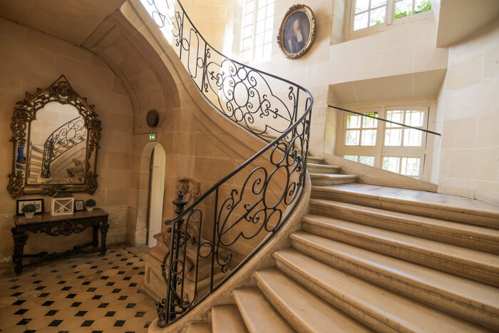 Détail d'intérieur du Château de Nandy