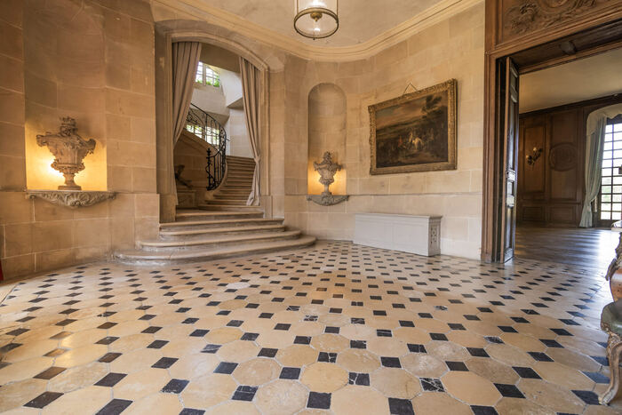 Intérieur du Château de Nandy