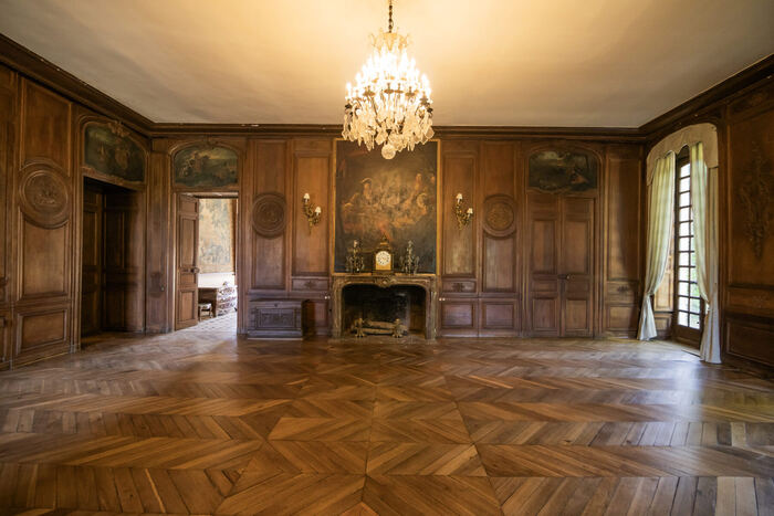 Intérieur du Château de Nandy